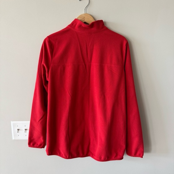 Like new! The North Face Half-Zip Fleece Pullover - Burnt Orange - Picture 10 of 12
